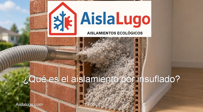 qué es el aislamiento por insuflado